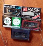 Vintage Cassette Bandjes - ICM, Sony, Maxwell, BASF, Gebruikt, 2 t/m 25 bandjes, Overige genres, Ophalen of Verzenden