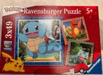 Ravensburger: Pokemon puzzel 3 x 49 stukjes, Ophalen of Verzenden, 10 tot 50 stukjes, Zo goed als nieuw, 4 tot 6 jaar