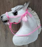 Hobbyhorse touwhalster tuig roze / wit, Ophalen of Verzenden, Nieuw