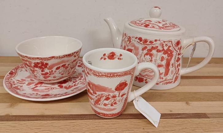 4 delig Blond Amsterdam Rose - nieuw met label, Huis en Inrichting, Keuken | Servies, Nieuw, Overige typen, Blond Amsterdam, Overige materialen