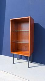 Retro vintage wandkastje, Omnia wandmeubel, kast, teakhout, Huis en Inrichting, Kasten | Wandmeubels, Ophalen, Met plank(en), Gebruikt