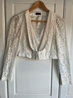 Vero Moda kort gevoerd beige crème ivoor jasje – maat 36, Vero Moda, Beige, Ophalen of Verzenden, Jasje