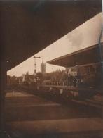 Delft oude foto station, Verzamelen, Ansichtkaarten | Nederland, Ophalen of Verzenden, Zuid-Holland
