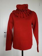 Rode kol-trui "Pescara" mt L, Kleding | Dames, Truien en Vesten, Ophalen of Verzenden, Zo goed als nieuw, Maat 38/40 (M), Rood