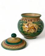 Toledo Spanje P. Arzobispo Keramische Handgeschilderde Pot, Ophalen of Verzenden