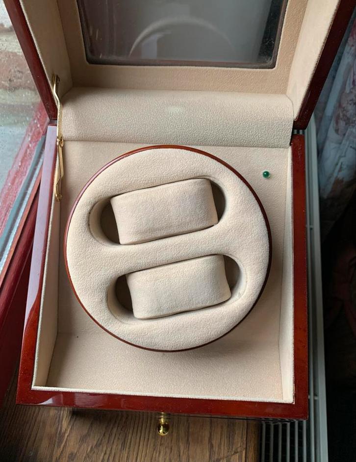 Nieuwe Watchwinder - Kersenhout, Diversen, Kerst, Nieuw, Ophalen of Verzenden