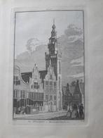 415-416*/ Het Stadhuis te Monnikendam / Monnickendam gravure, Antiek en Kunst, Kunst | Etsen en Gravures, Ophalen of Verzenden