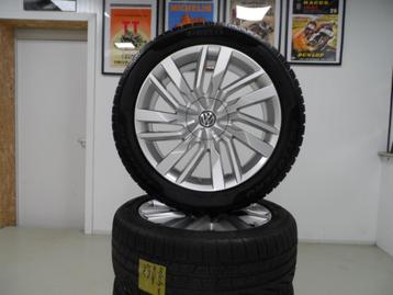 VW Tiguan 19 inch origineel winterbanden set in goede staat beschikbaar voor biedingen