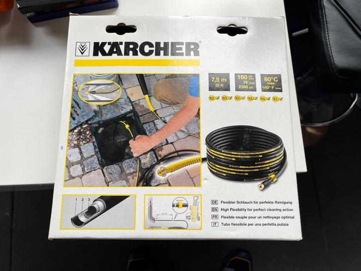 gereedschap rioolreiniger Kärcher nog in doos, Doe-het-zelf en Verbouw, Gereedschap | Handgereedschap, Zo goed als nieuw, Ophalen