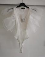 ZARA body met organza mt. S, Kleding | Dames, Verzenden, Nieuw, Korte mouw, Maat 36 (S)