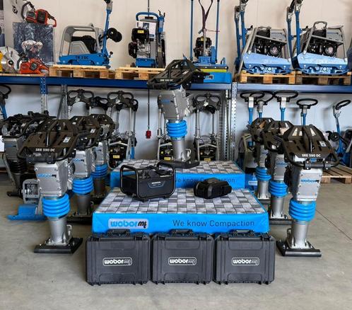 Trilplaat StamperWeber Wacker  SRE590 Dc Accu, Doe-het-zelf en Verbouw, Gereedschap | Overige machines, Nieuw, Ophalen of Verzenden