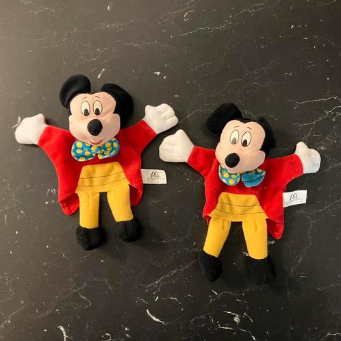 Mickey Mouse knuffeltjes McDonalds 2001, Verzamelen, Disney, Zo goed als nieuw, Beeldje of Figuurtje, Mickey Mouse, Ophalen of Verzenden