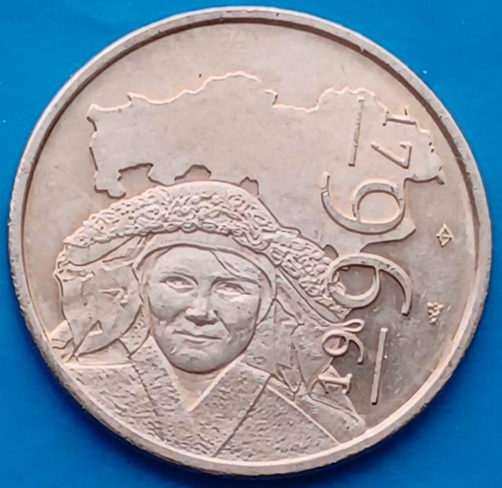 1 Poffer 200 jaar "Noord Brabant" - 1996, Postzegels en Munten, Penningen en Medailles, Overige materialen, Nederland, Verzenden