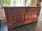 Antieke reiskist dekenkist omstreeks 1750, Ophalen, Zo goed als nieuw, 50 tot 75 cm