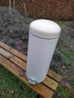 Brabantia pedaalemmer / prullenbak crème 23-30 liter €39, Huis en Inrichting, Ophalen, Gebruikt, Met pedaal, 50 tot 75 cm