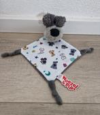 Woezel & pip knuffeldoek hond knuffeldoekje grijs, Ophalen of Verzenden, Zo goed als nieuw, Hond