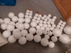 73 styropor (piepschuim) ballen diverse maten, Ophalen of Verzenden, Nieuw