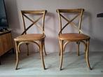 2 leuke houte stoeltjes, Huis en Inrichting, Ophalen, Gebruikt, Twee