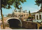 Edam, Raadhuis met Dam en auto's VW Kever, Ford Taunus TC, Ophalen of Verzenden, 1960 tot 1980, Ongelopen, Zuid-Holland