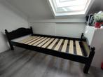 Houten bed incl. nieuwe lattenbodem 90x200 cm, Huis en Inrichting, 90 cm, Gebruikt, Eenpersoons, Hout