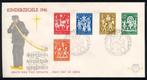 Nederland FDC E49 Zonder Adres, Kinderpostzegels 1961, Ophalen of Verzenden, Onbeschreven, Nederland