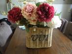 Riviera Maison Mand met Kunst bloemen., Huis en Inrichting, Woonaccessoires | Vazen, Ophalen of Verzenden, Zo goed als nieuw, Overige kleuren