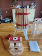 Vevor 6L appel-/druivenpers + 25L Browin vergistingsvat, Ophalen, Zo goed als nieuw