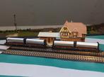 Minitrix set Container wagon, Gebruikt, Gelijkstroom, Trix, Wagon