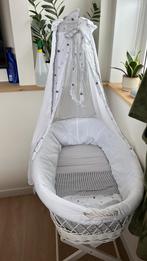 Rotan wieg met bekleding, Ophalen, Zo goed als nieuw, Wieg