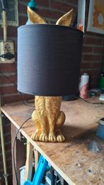 Konijnen lamp, de kap is zwart, Huis en Inrichting, Lampen | Tafellampen, Ophalen, Zo goed als nieuw, Kunststof, Minder dan 50 cm