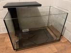 Aquarium met lamp, Ophalen, Zo goed als nieuw, Leeg aquarium