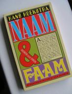 Naam & Faam door Hans Hoekstra, Ophalen of Verzenden, Zo goed als nieuw, Eén auteur