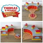 Houten Maxium Remise with Turntable voor Trein Spoor, Ophalen of Verzenden, Gebruikt