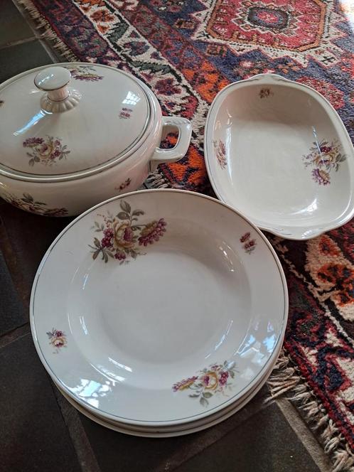 Retro Serviesdelen., Antiek en Kunst, Antiek | Servies los, Ophalen of Verzenden