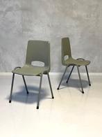 Retro eettafelstoelen nieuw kuipstoelen groen prijs p/stuk, Jaren 60, Overige kleuren, NL, Ophalen of Verzenden