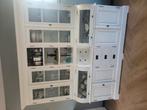 Grote witte Buffetkast, riviera maison style, Huis en Inrichting, Kasten | Buffetkasten, Ophalen, 200 cm of meer, Zo goed als nieuw