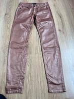 Expesso denim gecoate broek 36/metalic roze, Kleding | Dames, Broeken en Pantalons, Expresso, Ophalen of Verzenden, Zo goed als nieuw