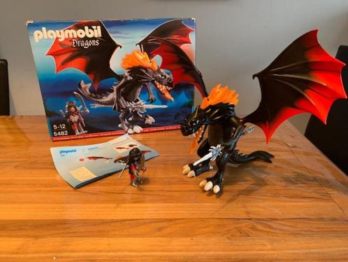 playmobil grote koningsdraak met vuurvlam 5482, Kinderen en Baby's, Speelgoed | Playmobil, Gebruikt, Complete set, Ophalen of Verzenden
