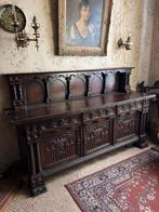Antieke wandkast/dressoir, Gebruikt, Ophalen of Verzenden, 200 cm of meer, Overige houtsoorten