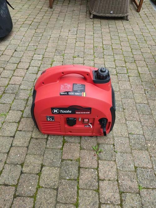 K-Tools generator max. 1500W - werkend, maar niet perfect, Doe-het-zelf en Verbouw, Gereedschap | Boormachines, Gebruikt, Overige typen
