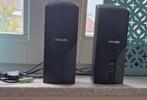 Philips pc speakerset., Computers en Software, Pc speakers, Ophalen, Zo goed als nieuw, Audiokanaal 2, Philips