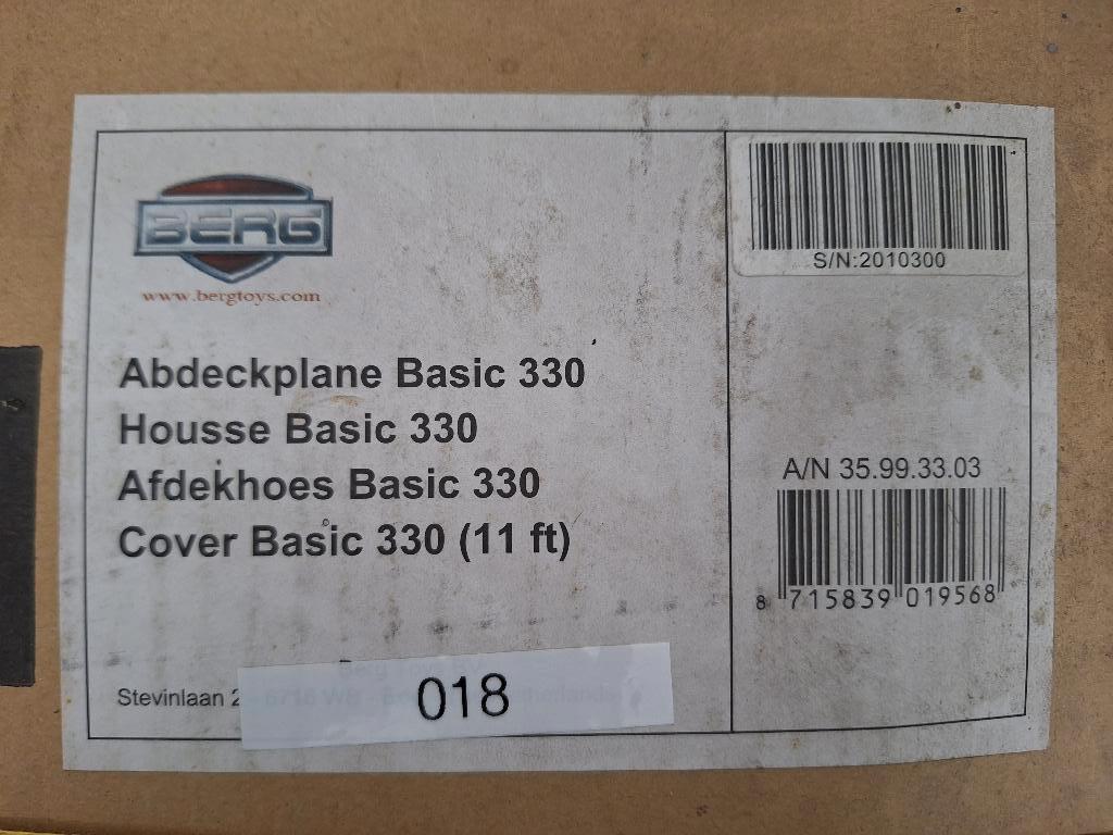 BERG afdekhoes basic 330, Ophalen of Verzenden, Nieuw