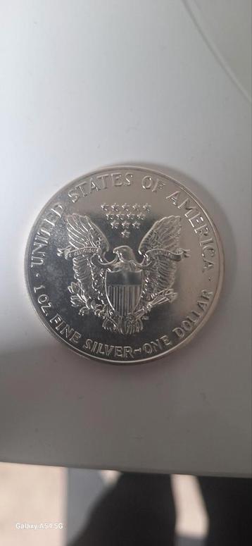 American Eagle 1988 1 troy oz/999.9 Zilver(zeer nette staat) beschikbaar voor biedingen