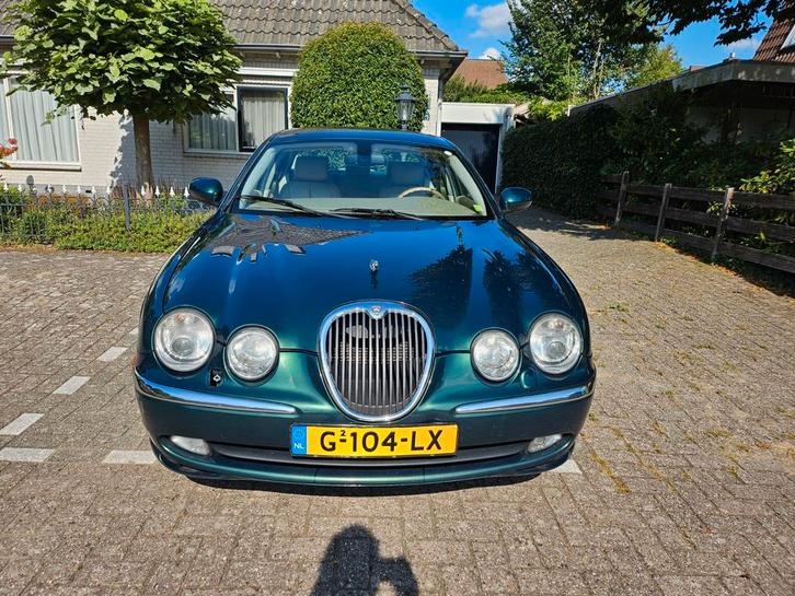 Jaguar Cars LTD 2003 Groen, Auto's, Jaguar, Particulier, S-Type, LPG, Sedan, Automaat, Geïmporteerd, Groen, Beige, Leder, Ophalen