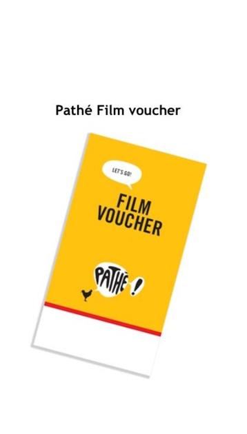 Pathe bioscoopkaarten 4 stuks beschikbaar voor biedingen
