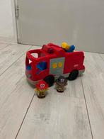 Little People Brandweerauto met Figuren, Ophalen of Verzenden, Zo goed als nieuw