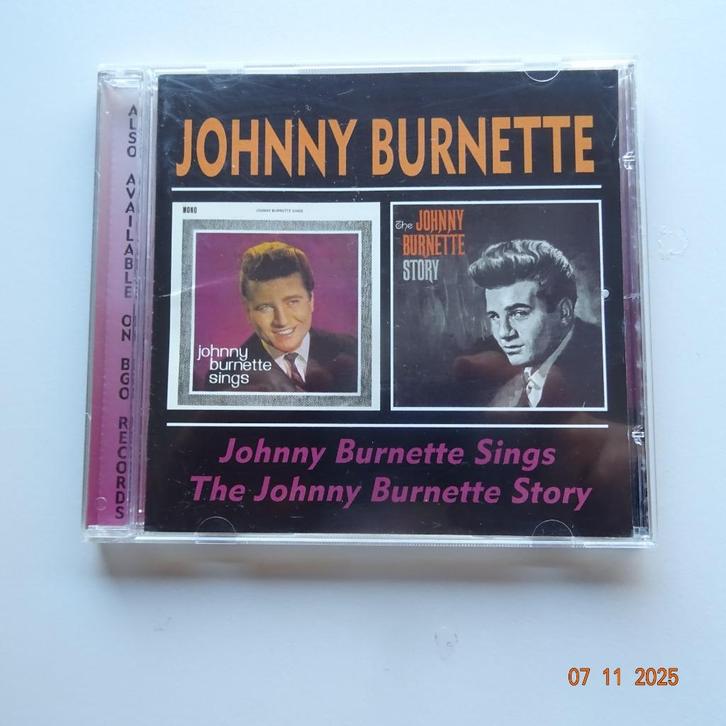 Johnny Burnette - Johnny Burnette Sings/The Johnny Burnette, Cd's en Dvd's, Cd's | Rock, Gebruikt, Poprock, Verzenden