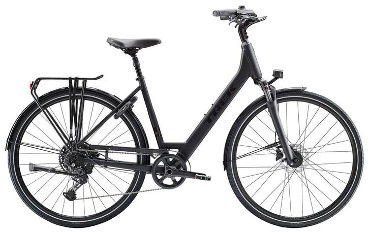 Trek Verve 3 equipped zwart dames 55cm 28inch, Fietsen en Brommers, Fietsen | Dames | Damesfietsen, Nieuw, Overige merken, Versnellingen