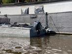 Boot aluminium 9.9pk elektrische start 4takt met trailer., Watersport en Boten, Speedboten, Ophalen, Gebruikt, Aluminium, Minder dan 70 pk