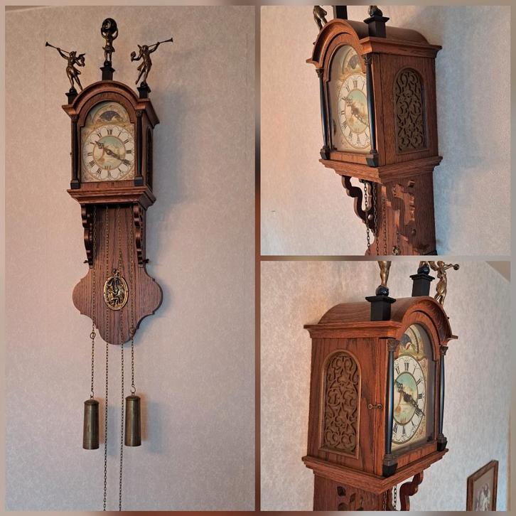 Friese staartklok, Huis en Inrichting, Woonaccessoires | Klokken, Nieuw, Wandklok, Analoog, Ophalen